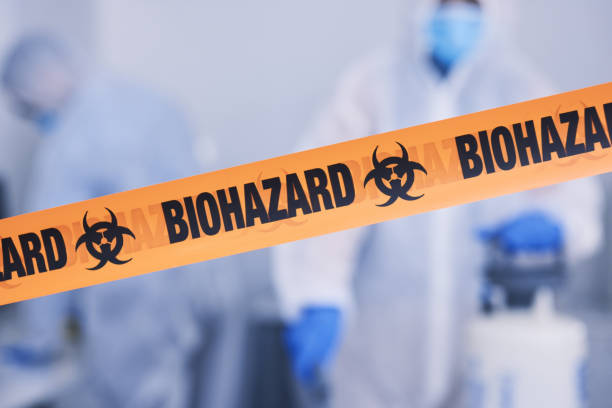 Professional Blood Cleanup technician working in Mount Cory, OH